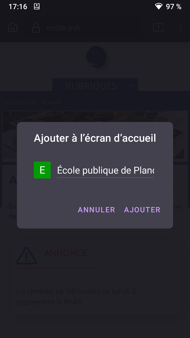 Firefox : vous pouvez renommer l'icône